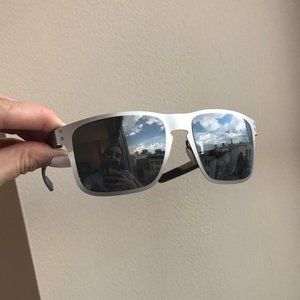 Oakley Holbrook Metal Sunglasses; Polarized